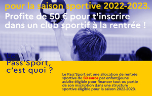 Pass'Sport 2022
