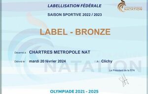 Du bronze pour le club labellisé par la Fédération