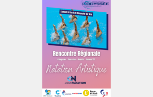Rencontre régionale de natation artistique à Chartres