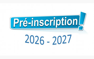 Saison 2026-2027 : ouverture des pré-inscriptions le 20 juin 2026 en ligne